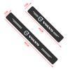 4PCS  Leather Car Door Threshold Protector Stickers Accessories For Volvo R Design T6 AWD C30 C40 C50 C70 XC60 V60 V70 V90 XC90