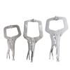 6/9/11inch C Clamp Locking Pliers with Swivels Pads Locking Clamp Pliers Welding Clamps for Wood Working and Welding