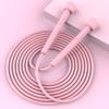 Fitness Equipment Jump Rope Wear Resistant Soft Bead Bamboo Jump Rope Speed Skipping Rope
