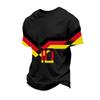 Men's Short Sleeve Graphic T-Shirt Crew Neck Casual Fit Lightweight Soft Fabric Comfortable Wear