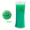 100Pcs/set Microbrush Applicators And Microfiber Wands | Designed for Eyelash Extensions, Nail Art, And Makeup Application