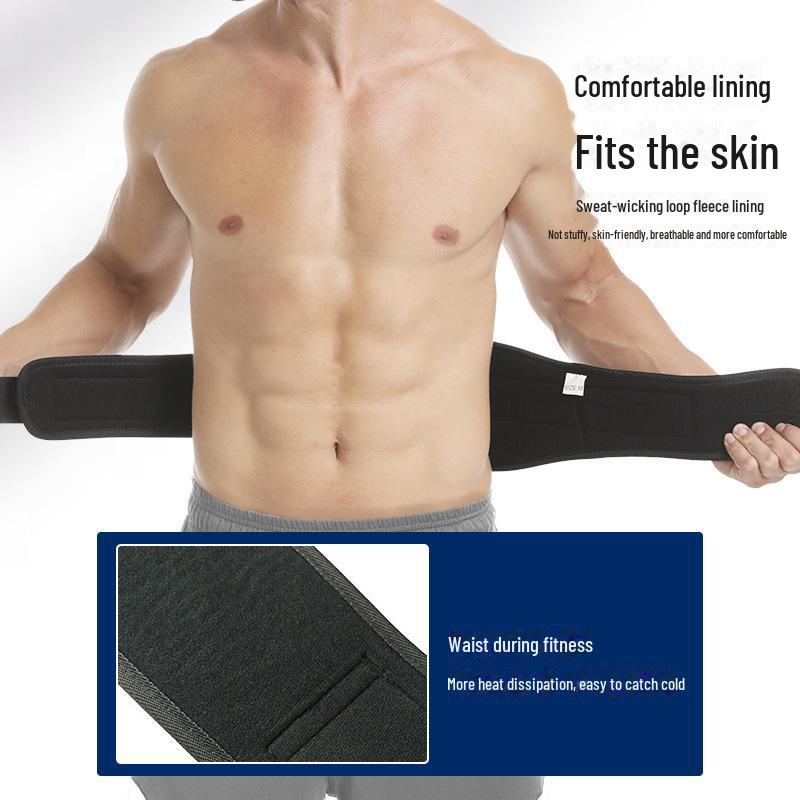 Unisex Fitness Weightlifting Belt for Squats, Deadlifts, Bench Press, and Waist Support.