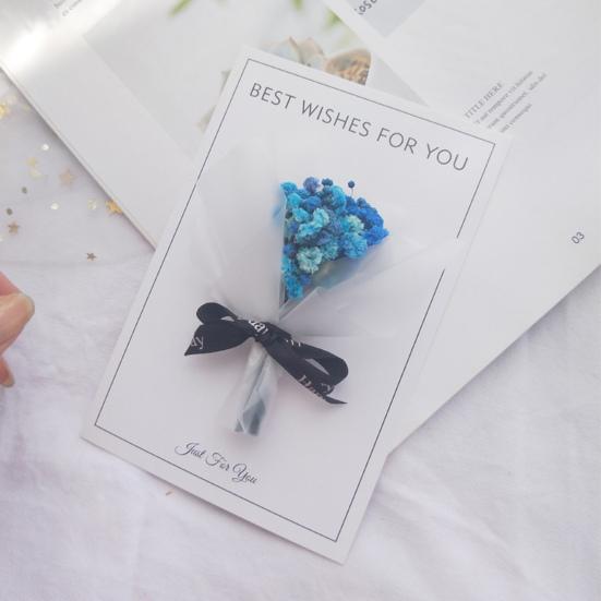 Красота высушенные цветочные пачки Нераздражающий мини яркий внешний вид