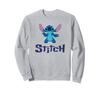 Disney Lilo & Stitch Standing Pose Official Font Title Logo Sweatshirt