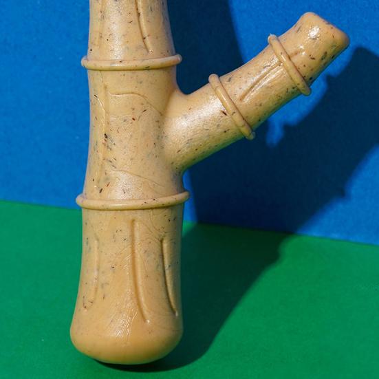 Игрушка для жевания собак в форме бамбука, молярная палочка для агрессивного жевания, неразрушимая