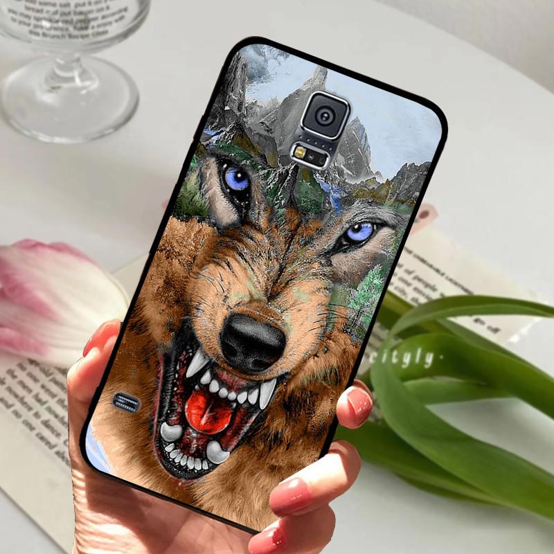 Чехол для Samsung Galaxy S5 S 5 I9600 SM-G900F Милый Расписной Силиконовый Задний Чехол для Samsung S5 Чехлы G9006V Защитный Capa