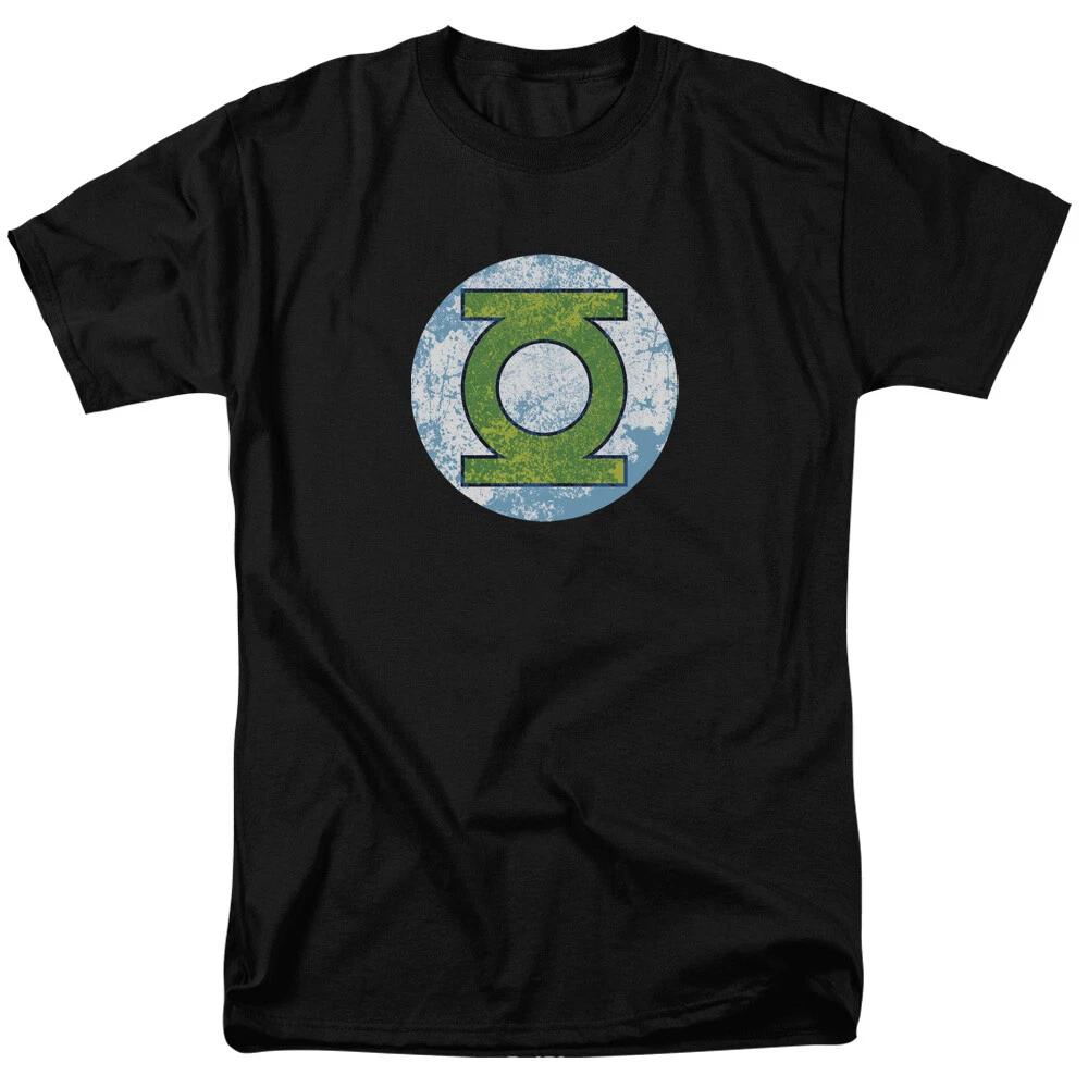 Green Lantern "Distressed Neon Logo" T-Shirt - Regular or Tank - to 6X