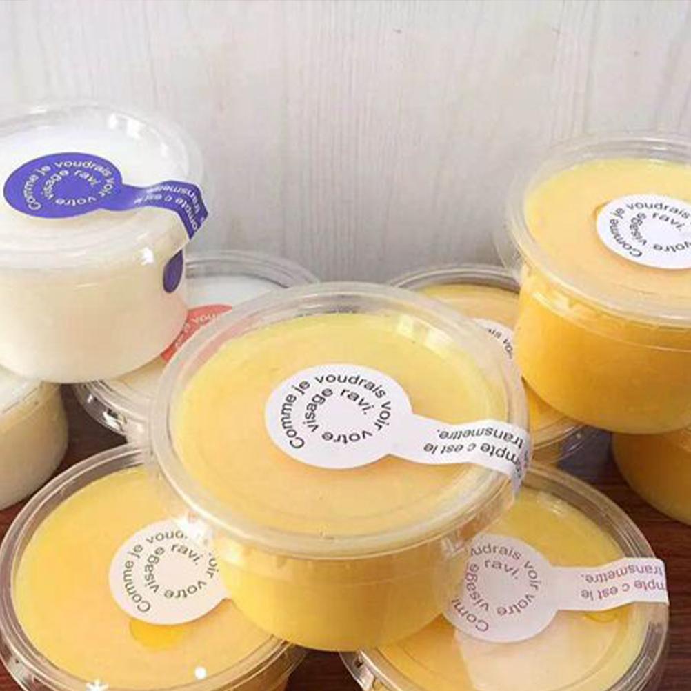 50 шт 140 мл одноразовые пластиковые контейнеры прозрачные порционные стаканчики миски с крышками для муссов соуса желе йогурта