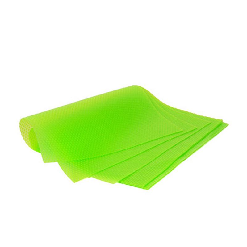 4Pcs Eva Waterproof Refrigerator Liner Mat Washable Mildew Kitchen Pad Anti-Oil Cabinet Drawer Placemat Heat-Insulat Fridge Mat
