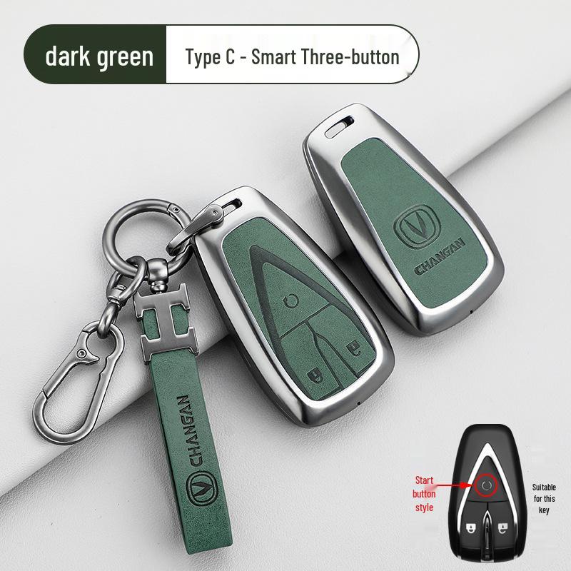 Changan Nuomi Corn Key Case: Lumin Square Candy Car Key Shell for Men & Women