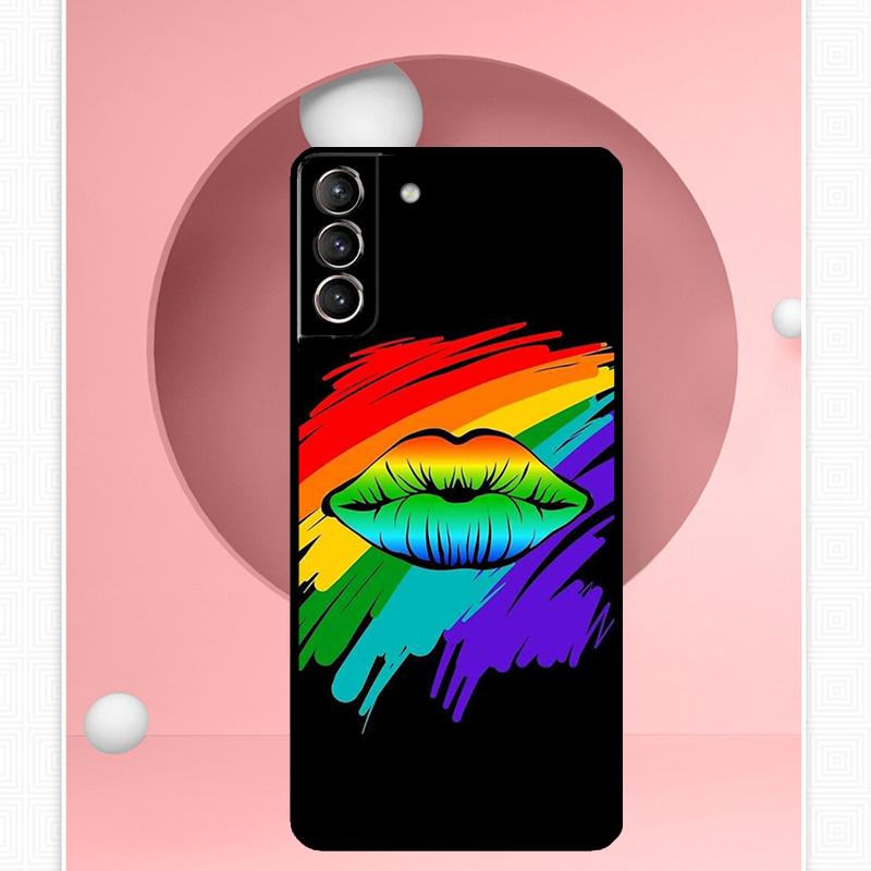 Чехол Gay Lesbian LGBT Rainbow Pride для Samsung Galaxy S24 S23 Ultra S22 S20 FE S21 FE Note 10 20 S8 S9 S10 Plus