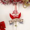 Мультяшный Санта-Клаус лось кулон рождественская елка подвесное украшение домашнее рождественское украшение
