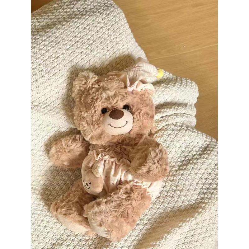 Милая маленькая кукла-медвежонок, собака, кролик, плюшевая игрушка, детская кукла-подушка, подарок для девочки