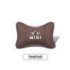 5 Color Car Headrest/Lumbar Support Car Neck PillowFor MINI Cooper R56 F56 R50 JCW Cabrio Aceman Countryman Clubman Roadster uylez55