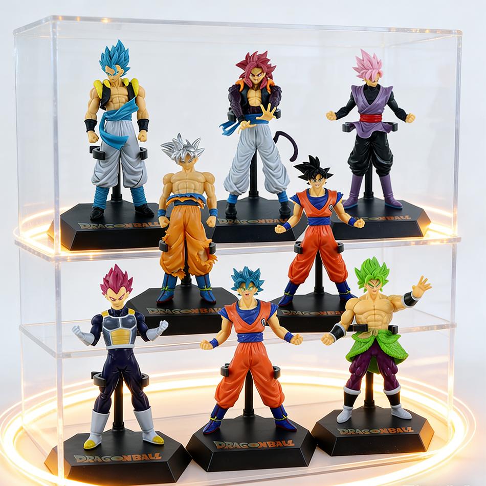 Аниме Dragon Ball Z Супер Сайян Сон Гоку Веджета Аниме Фигурка Действия Модель Подарки Коллекционные Фигурки Для Детей 18См