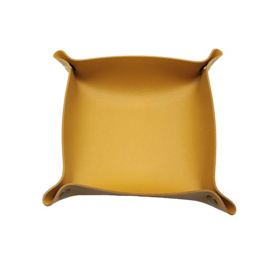 Многофункциональный складной лоток для хранения, однотонная подставка под кофейные чашки, декоративный органайзер для хранения ювелирных изделий