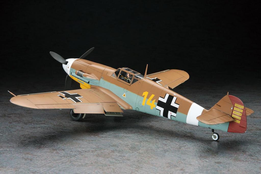 Hasegawa Масштабная модель самолета Messerschmitt Tropical ВВС Германии Пластиковый набор ST31 1/32 Bf109F-4
