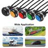 5Pcs 12mm Momentary Push Button Switch Mini Round Switch Waterproof ON Off 1A 250V AC SPST NO 2 Pin Horn Switch for Car, PC, Table Lamp -