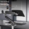 Pneumatic Height Adjustable Laptop Arm Mount with Tray