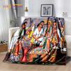 HD Африканское Эфиопское Одеяло с рисунком из мультфильма, мягкое одеяло для дома, спальни, кровати, дивана, пикника, путешествия, офиса, одеяло