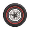 Electric Scooter Rear Wheel Assembly Red Rear Wheel Tire with 110mm Disc Brake for Xiaomi M365 1S
