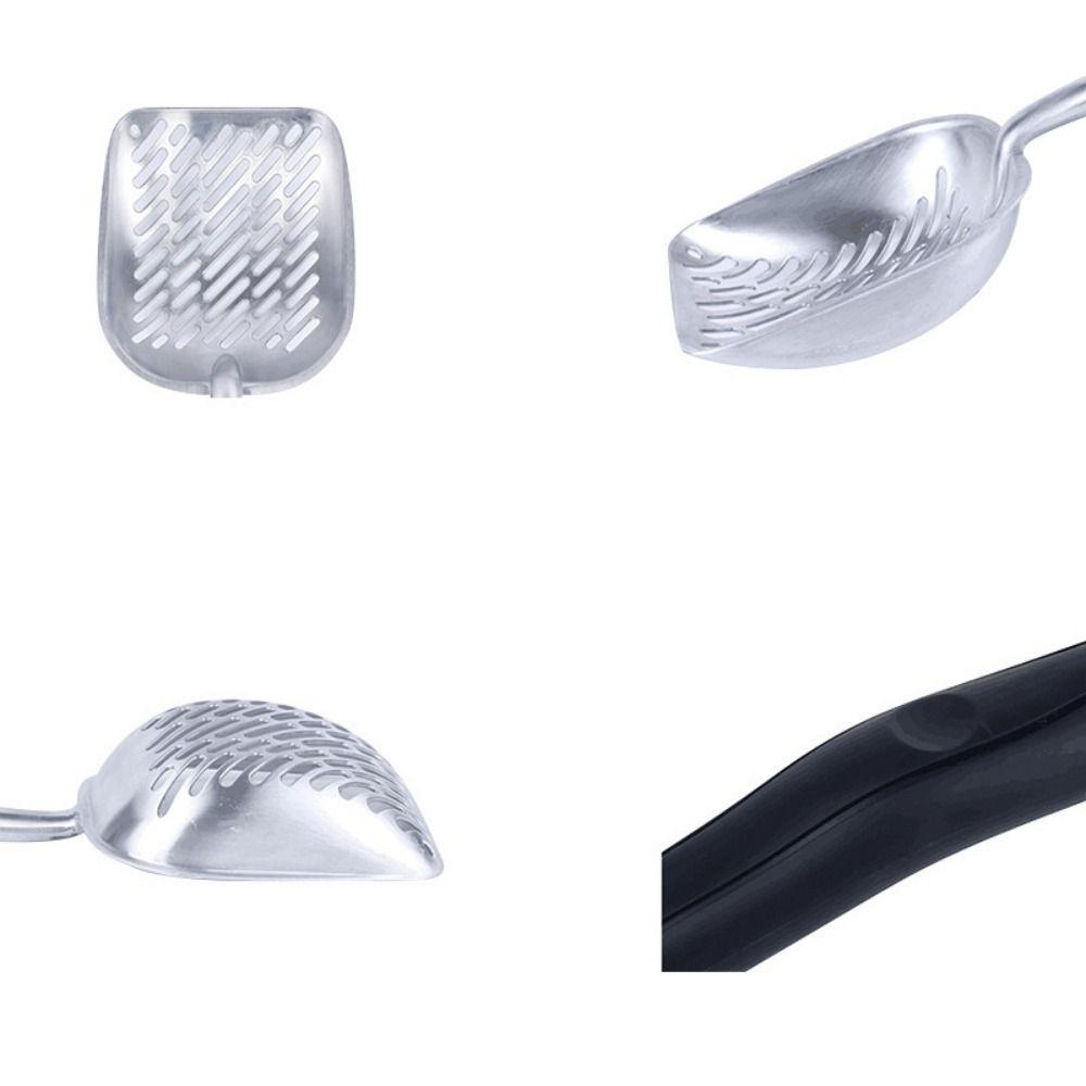Long Handle Cat Poop Scooper Heavy Duty Cat Toilet Spoon Cat Litter Scoop  Kitten