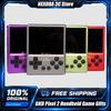 GKD Pixel 2 Metal Handheld Game Console 2.4 Inch 640x480 IPS Screen CNC Aluminum Retro Mini Pocket Console Portable Gifts