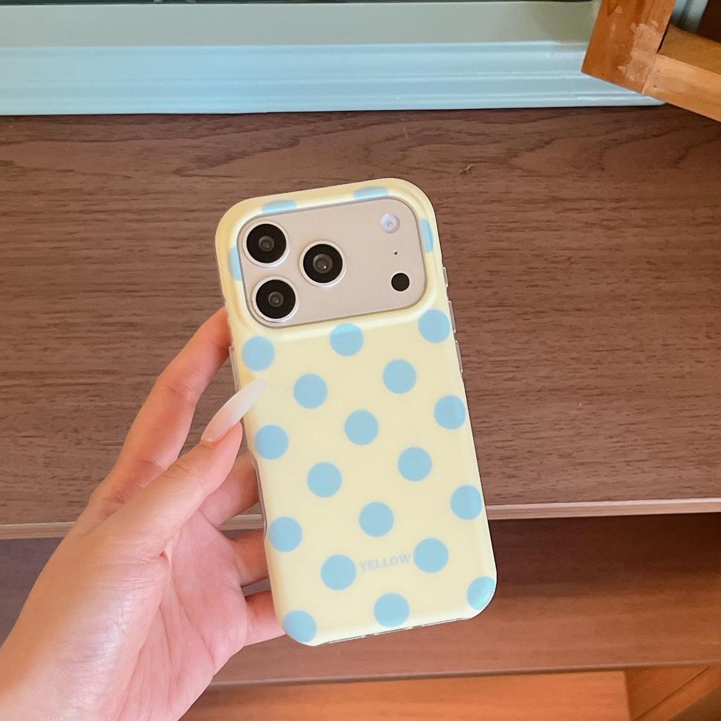 Polyamine Polka Dot iPhone 17 Pro Max Drop-Proof Case