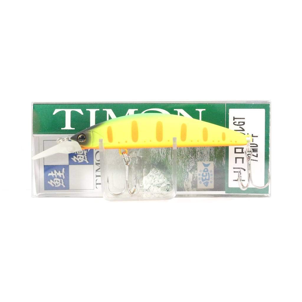 JACKALL Minnow Timon Tricolor GT 72mm Hot Yamame Trout Lure 72MD-F 6.6g