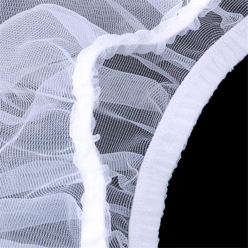 Nylon Mesh Bird Cage Cover Shell Skirt Net Easy Cleaning Seed Catcher Guard Bird Cage Accessories Airy Mesh Parrot Bird Cage Net