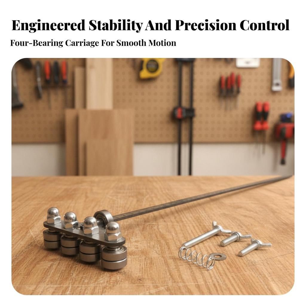 Circular Guide Rail Stainless Steel Roller Accurate