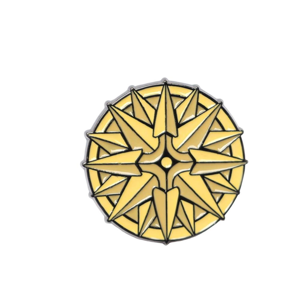 Аниме Талисман Значок Мультяшный Сплав Эмаль Брошь Ювелирные Аксессуары