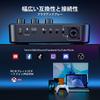MAONO Gaming Audio Audio Interface with Voice Compatible with for and Live XLR RGB Portable Mixer Mixer, Mute, Changer, Reverb,