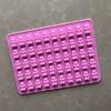 50 Even Cubs Silicone Chocolate Mold Ice Grid Mold QQ Sugar Mold with Dropper +0.8