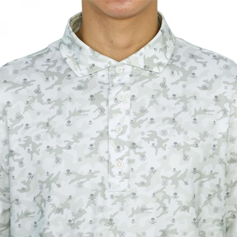 Galleria G Fore Golfwear Мужская футболка с воротником и коротким рукавом Gmp000001 Sno