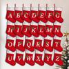 Christmas Alphabet Socks Christmas Tree Ornaments Christmas Decorations for Home Navidad Noel Xmas Gift 2026 Happy New Year