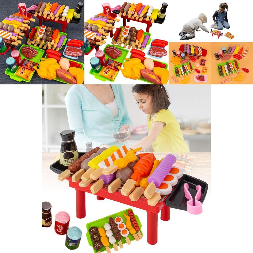 Engaging Barbecue Pretend Play Food Kids Toy Set For Enhanced Cognitive Skills