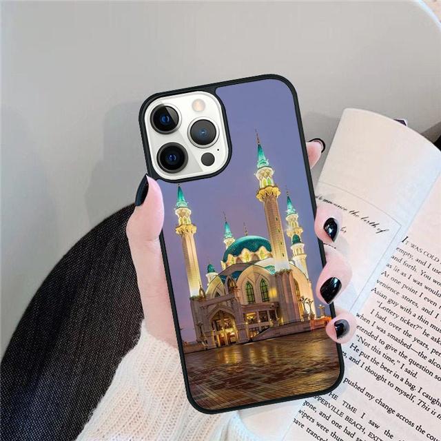Muslim mosque building Coque Shell For iPhone 17 Air 15 16 14 13 12 Pro Max 11 Pro Max Plus Phone Case Cover