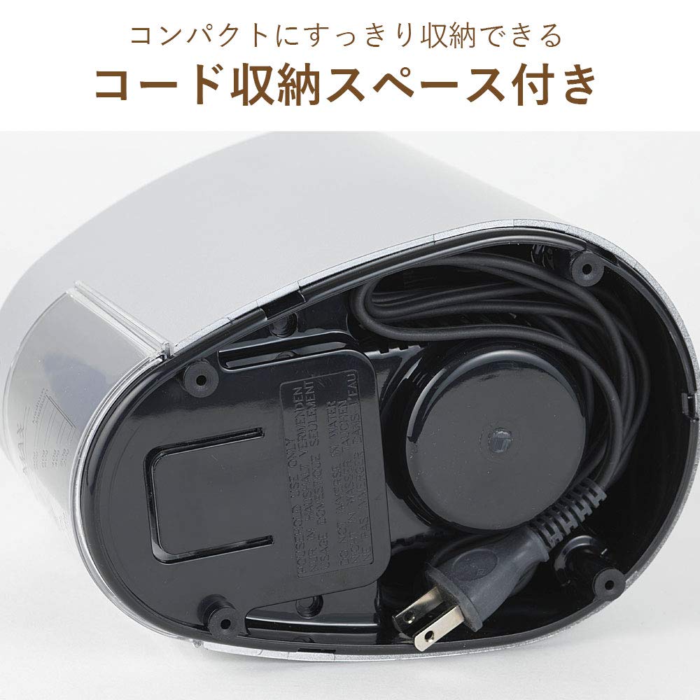 DeLonghi Coffee Grinder KG366J Cone Type Coffee Beans 310g Safe Design Medium To Extra Fine Grind 16 Grain Sizes Low Speed Grinding Low Friction Heat