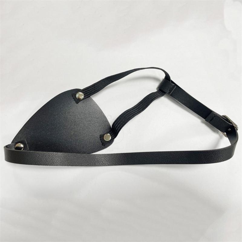 Средневековые Рыцари Пиратские Повязки на Глаз Кожаная Повязка на Глаз Маска для Глаз Ренессанс Средневековый Пиратский Костюм Хэллоуин Косплей