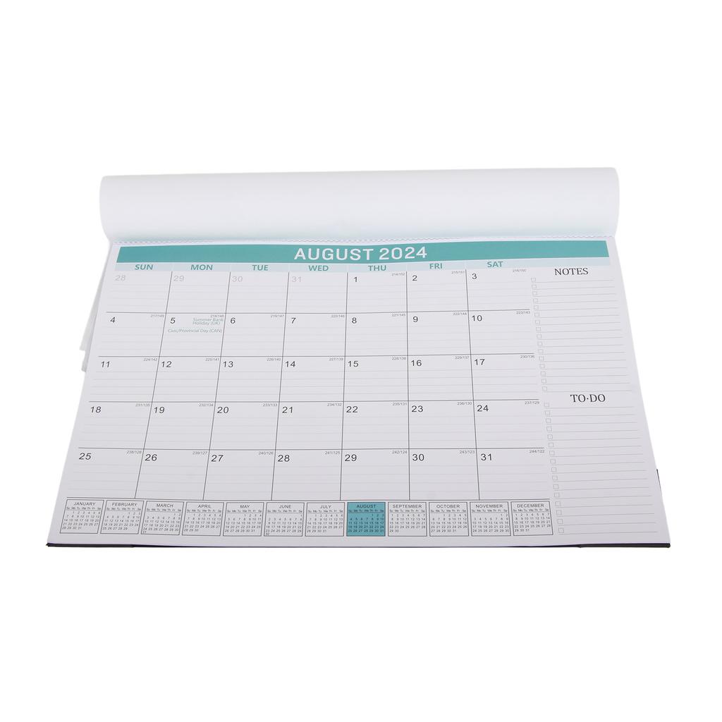 2024.01‑2025.06 Holiday Schedule Calendar 365 Countdown Creative Wall Office Desk Calendar