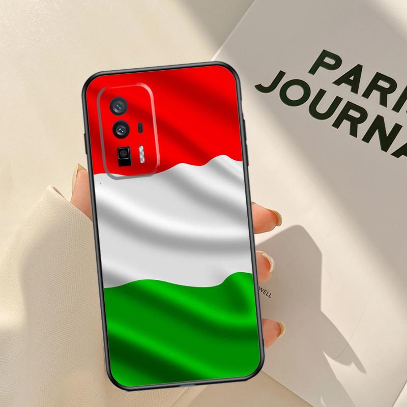 Чехол Флаг Италии для Xiaomi 15 14 Ultra 13T 14T 15T Pro 17 Pro Max POCO X7 Pro X3 X5 X6 F5 F6 F7 F8 Чехол