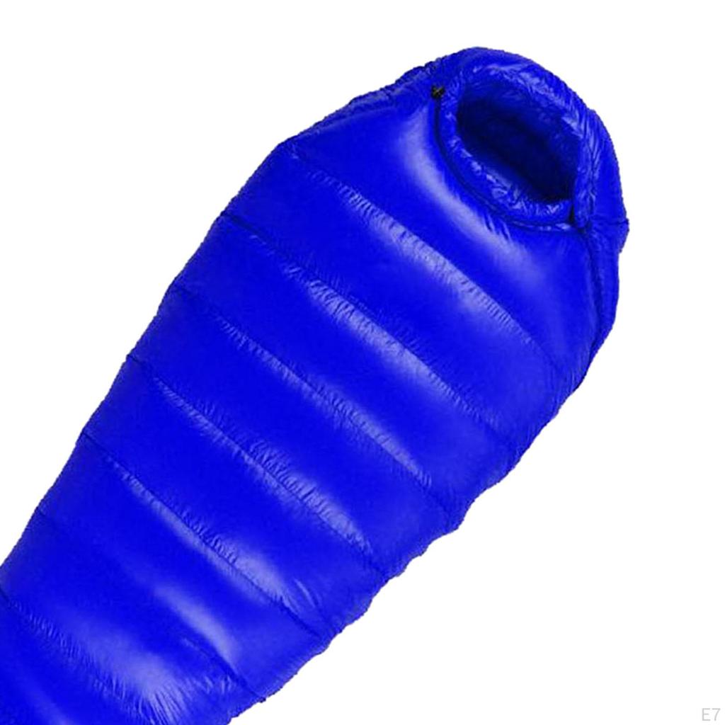 Легкий спальный мешок на утином пуху, конверт для путешествий, кемпинга и пешего туризма