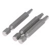 3Pcs 50/100Mm Sq2 Square Head Driver Bit Screwdriver Bits Tool Set S2 Steel Screw Driver Bits For Repair Hand Tool Bit Kit