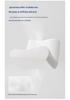 Gray Mesh Memory Foam Neck Support Pillow - High/Low Design, Non-Collapsing, Pressure-Relief Comfort