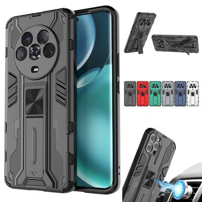 Чехол для Honor Magic 3 4 Pro с магнитной подставкой для автомобиля, чехол для телефона Honor Magic3 Magic4, защитная задняя крышка для объектива камеры