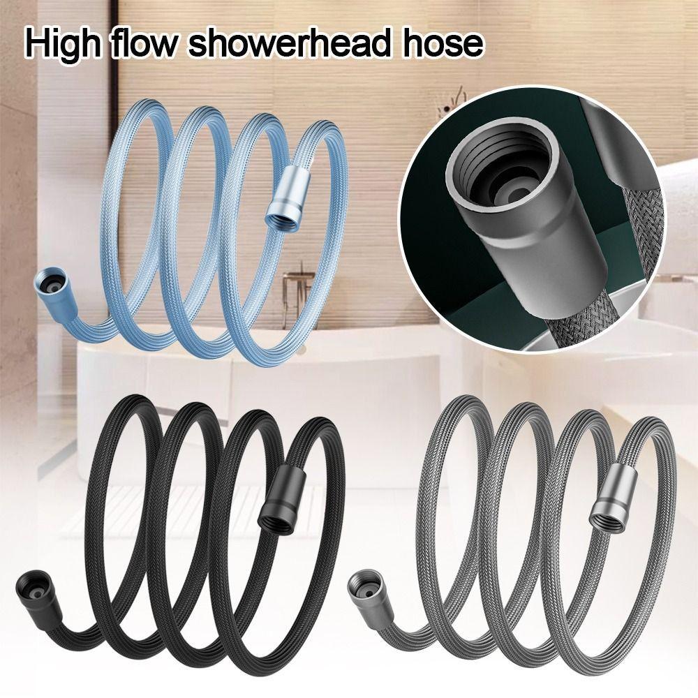 1.5/2 Meter Handheld Shower Hose Universal Interface Bath Shower Nylon Pipe Bathroom Accessories
