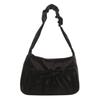 Korean Style Pleated Hand Bag Bow Fashion Underarm Bag Elegant INS Shoulder Bag  Women