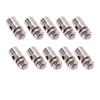 10Pcs 2.1mm RC Plane Pushrod Connector Linkage Metal Quick Adjust Stopper for KT Fixed Wing Aircraft