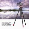 KINGJOY VT-832 Portable Photography Tripod Stand Aluminum Alloy 2kg Load Capacity 1/4 Inch Screw
